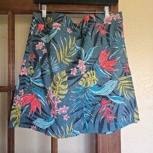 Rupskirt large tropical print wrap
